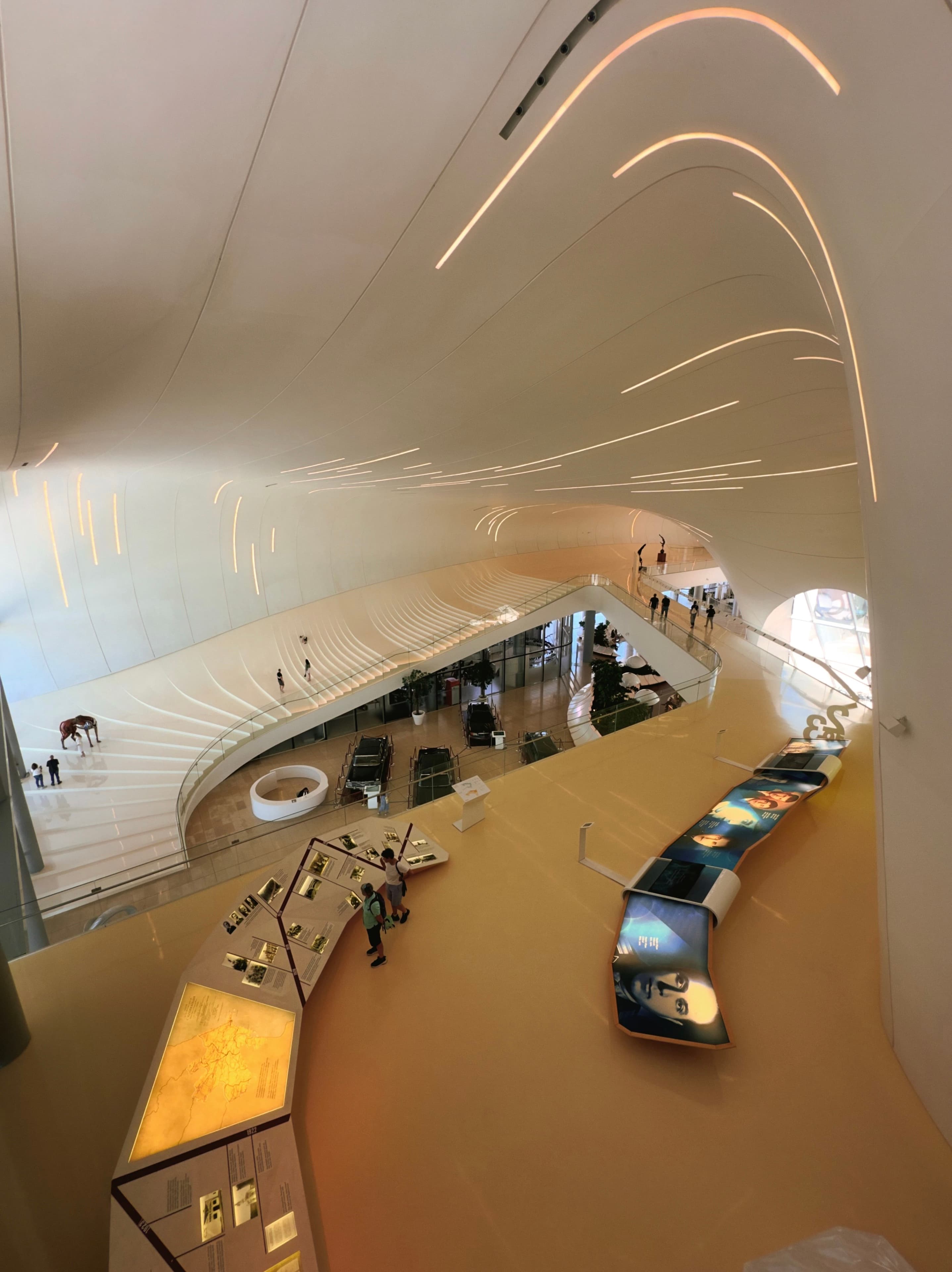 Inside Heydar Aliyev Center
